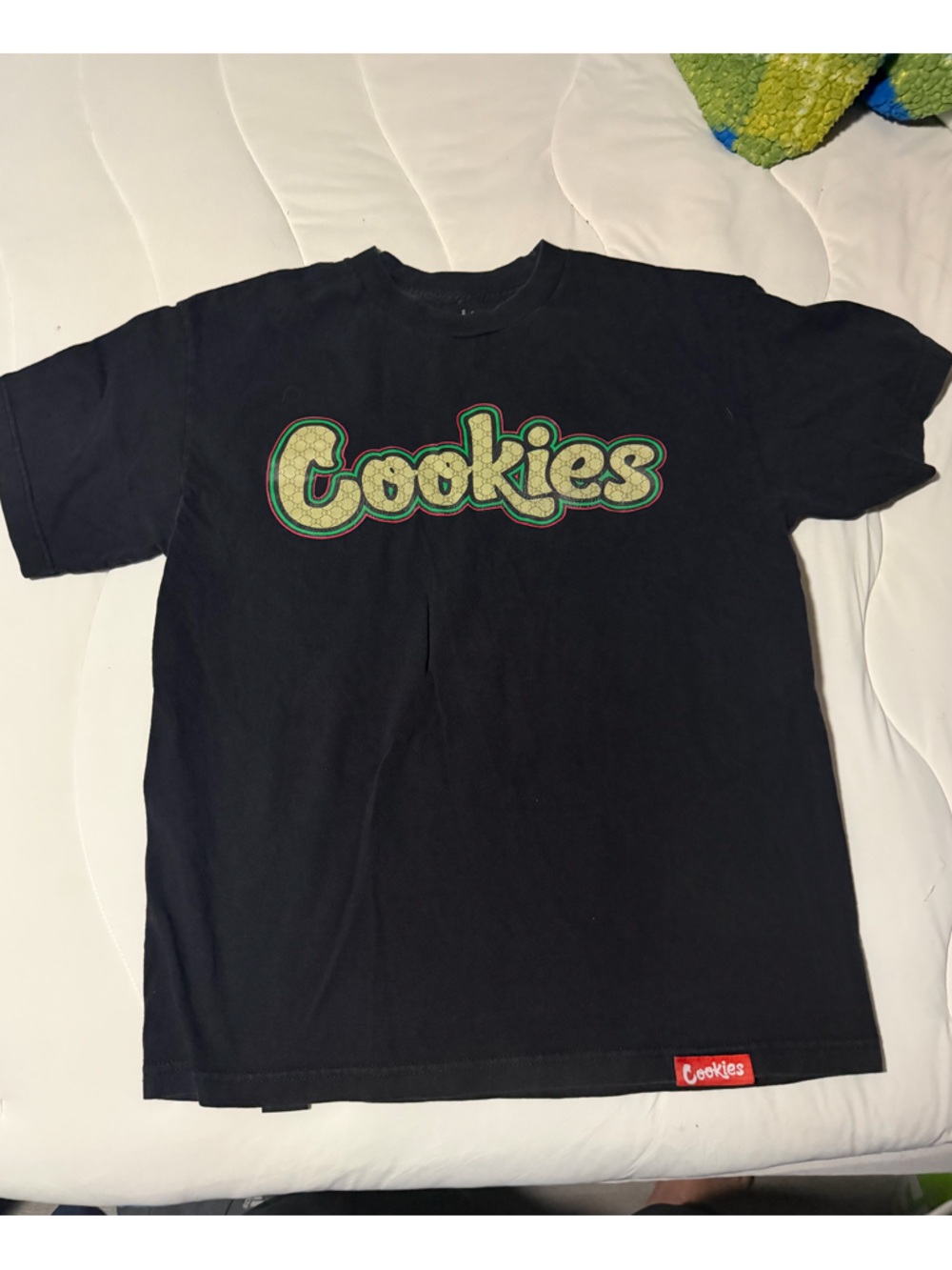 Cookies Black Graphic Logo Short Sleeve Tee
